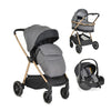 Moni Hydra 3u1 kolica za bebe i-Size - Grey (Siva)