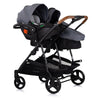 2u1 Kombinovana kolica za blizance Chipolino Duo Smart i-Size