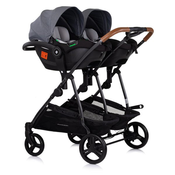 2u1 Kombinovana kolica za blizance Chipolino Duo Smart i-Size