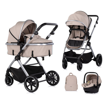 Chipolino Pearl 3u1 kolica za bebe kombinovana