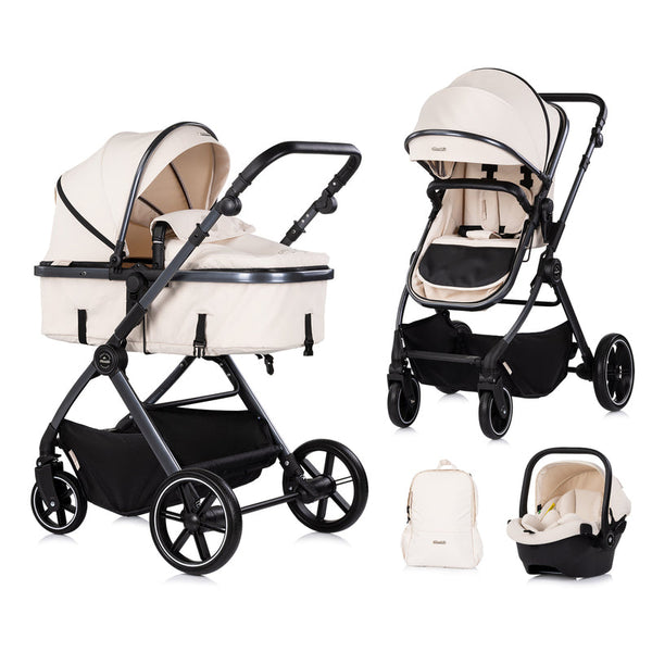 Chipolino Pearl 3u1 kolica za bebe kombinovana