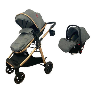 NouNou X1 2u1 kombinovana kolica za bebe - Grey (Siva)