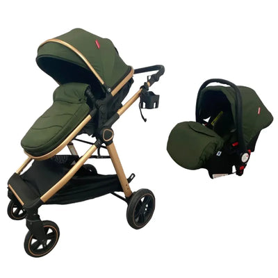 NouNou X1 2u1 kombinovana kolica za bebe - Green (Zelena)