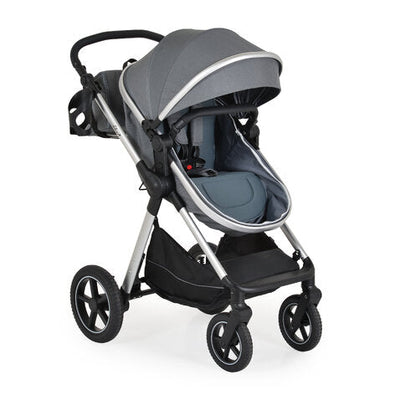 Moni Alina 3u1 kolica za bebe-titanium grey