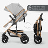 Kikka Boo Amaia kolica premium set  3 u 1