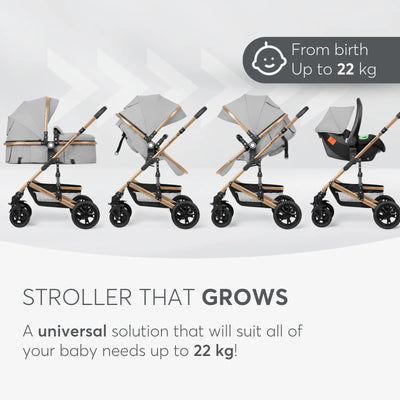 Kikka Boo Amaia kolica premium set3 u 1