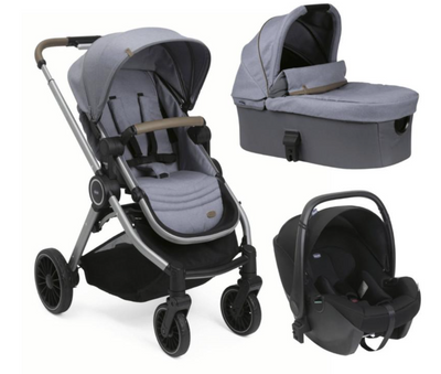 Chicco trio Best Friend Pro kolica za bebe 3u1 Magnet Grey