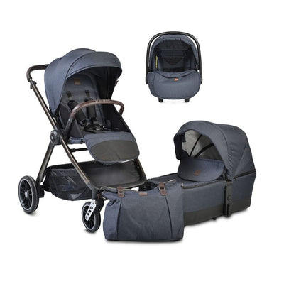 Cangaroo Macan 3u1 kolica za bebe - Denim (Plava)