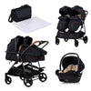 2u1 Kombinovana kolica za blizance Chipolino Duo Smart i-Size