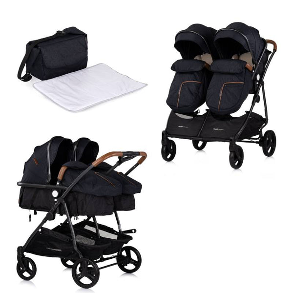 Chipolino Duo Smart kombinovana kolica za blizance