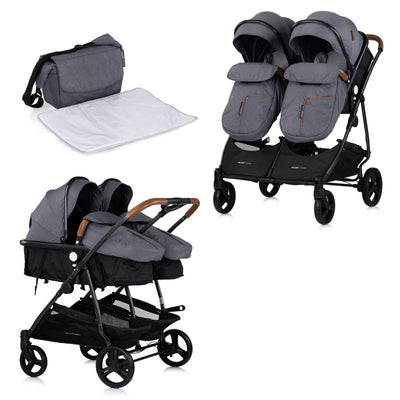 Chipolino Duo Smart kombinovana kolica za blizance
