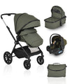 Moni Joker 3u1 kolica za bebe-olive green