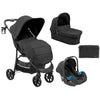 Kikka Boo Selina 3u1 kolica za bebe - Black (Crna)