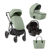 Kikka Boo Thea 3u1 kolica za bebe i-Size - Army green (Zelena)