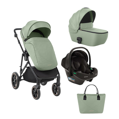 Kikka Boo Thea 3u1 kolica za bebe i-Size - Army green (Zelena)