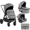 Kikka Boo Tiffany 3u1 kolica za bebe - Light grey (Svetlo siva)