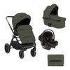 Kikka Boo Tiffany 3u1 kolica za bebe i-Size - Army green (Zelena)