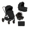 Kikka Boo Tiffany 3u1 kolica za bebe i-Size - Black (Crna)