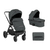 Kikka Boo Tiffany 2u1 kolica za bebe - Dark grey (Tamno siva)