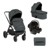 Kikka Boo Tiffany 3u1 kolica za bebe i-Size - Dark grey (Tamno siva)