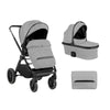 Kikka Boo Tiffany 2u1 kolica za bebe - Light grey (Svetlo siva)