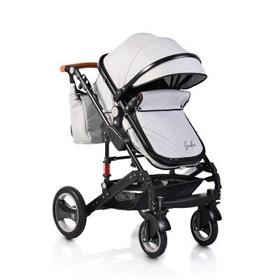 Kolica za bebe Moni Gala - Light grey (Svetlo siva)