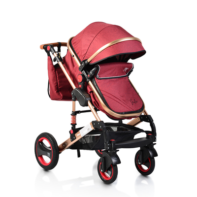 Kolica za bebe Moni Gala - Red (Bordo crvena)