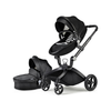 Kolica za bebe 2u1 Hot Mom F22 - Black (Crna)