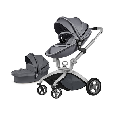 Kolica za bebe 2u1 Hot Mom F22 - Dark grey (Tamno siva)
