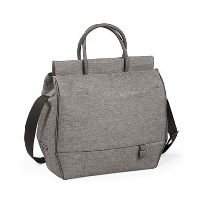 Torba sa podlogom za povijanje Peg Perego Borsa - City grey (Tamno siva)